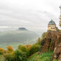 Вид на Эльбу со стен крепости Кёнигштайн(Германия) :: Павел Дунюшкин