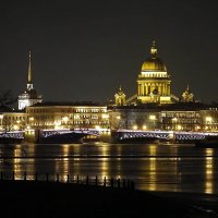 Вид на Неву с Кронверкского моста (Санкт-Петербург) :: Ольга И