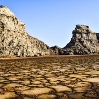 каньон соли в пустыне Данакиль :: Георгий А
