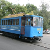 Первый российский трамвай, 1892г :: Олег 