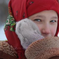 Девочка зимой :: Любовь Гулина