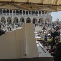 Venezia.Musicisti caffè in Piazzetta San Marco. :: Игорь Олегович Кравченко