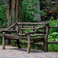 скамейка в парке :: Александр Корчемный