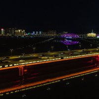 Огни ночного города :: Сергей Ершов