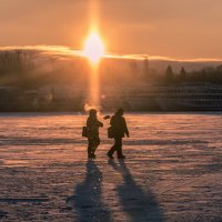 Рыбаки. :: Владимир Безбородов