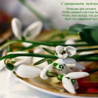 Поздравляю всех мужчин! :: Татьяна Смоляниченко
