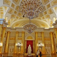 Екатерининский зал Большого дворца в Музее-заповеднике «Царицыно» :: Лидия Бусурина