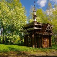 Часовня в городе Вытегра :: Сергей Моченов