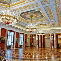Таврический зал Большого дворца в Музее-заповеднике «Царицыно» :: Лидия Бусурина