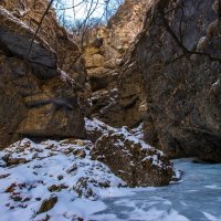 Ледяная река водопада Цисубаши IMG_0892 :: Олег Петрушин