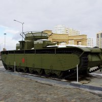 Тяжелый танк Т-35 образца 1933 г. :: Наталья Т