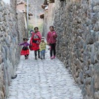 Дети в Oльянтайтамбо. Перу. :: Сергей Козинцев