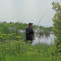 На рыбалке. :: Николай Масляев