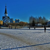 Три милых Храма или в последний день Зимы... :: Sergey Gordoff