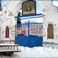 Село Маврино Церковь Владимирской иконы Божией Матери :: Любовь 