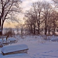 Зимнего солнца лампада :: Евгений Кочуров