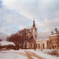 Зима в Поречье (Церковь Рождества Пресвятой Богородицы) :: Andrew Barkhatov