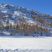 А в Абзаково ещё зима :: Владимир Рыбак