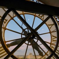 Вид на Париж из музея дОрсе. Октябрь 2019. :: Надежда Лаптева