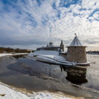 Псковский Кремль. Троицкий собор :: Виктор Желенговский