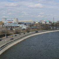 Вид на Москву-реку с Автозаводского моста :: Сергей Михальченко