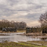 Разлив около Днепра :: Игорь Сикорский