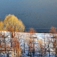 Уж ивы в зелень ...да не тут-то  было ! ... :: Анатолий Колосов