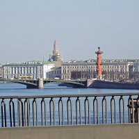Вид на Неву с Тучкова моста (Санкт-Петербург) :: Ольга И