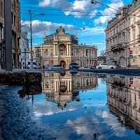 Odessa Opera reflection :: Олег Шендерюк