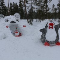 Снежные скульптуры :: Ольга 