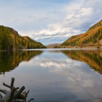 Осень на озере. :: Валерий Медведев