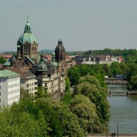 Река Изар в Мюнхене :: Сергей Моченов