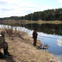 С друзьями на рыбалке :: александр пеньков