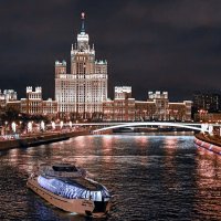 Ночная Москва :: Дмитрий Чуфаров