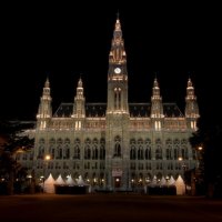 Венская ратуша ночью. :: Igor Martynov 