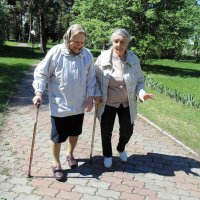 Две подруги , им по 90 лет . :: Мила Бовкун