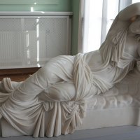 Мраморная копия неизвестного скульптора "Спящая Ариадна", 19 век :: Елена Павлова (Смолова)