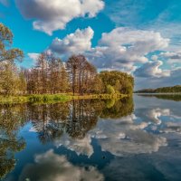 Прикосновение миров - глядят в зеркальном отражении... :: Валерий Иванович