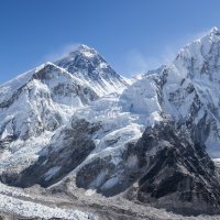 Вид на Эверест с горы Кала-Патхар (5643 м) :: Александр Россихин
