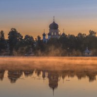 Утро на Введенском озере :: Сергей Цветков