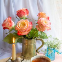 С розами и со свечой :: Ольга Бекетова