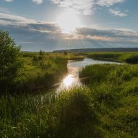 Солнечное утро на речке Буянке. :: Виктор Евстратов