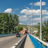 Мост через реку Кубань :: Игорь Сикорский