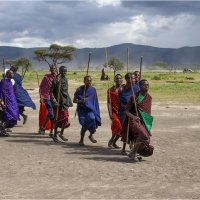 Танец масаев :: Валентина Булкина