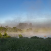 утренний туман :: Galina 