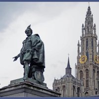 Скульптура Рубенса в Антверпене :: Нина Синица