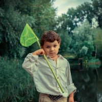 Юный рыбак :: Александра Карпова