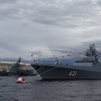 на главной репетиции военно-морского парада ко дню ВМФ :: Anna-Sabina Anna-Sabina