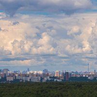 Кучевые облака. :: Николай Ночевкин