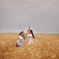 Девочки в поле :: Любовь Гулина